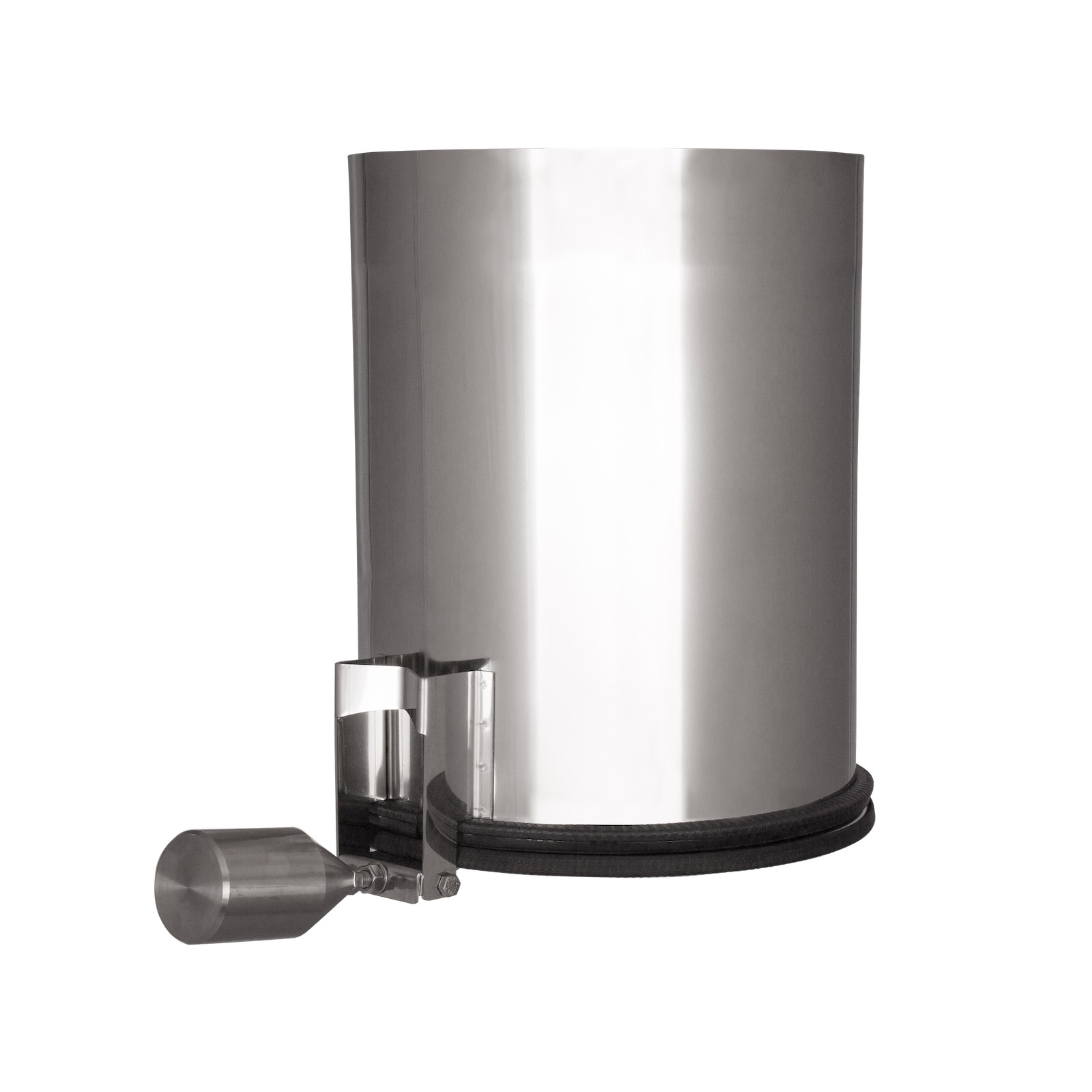 Endrohr als Abschlussklappe hinten